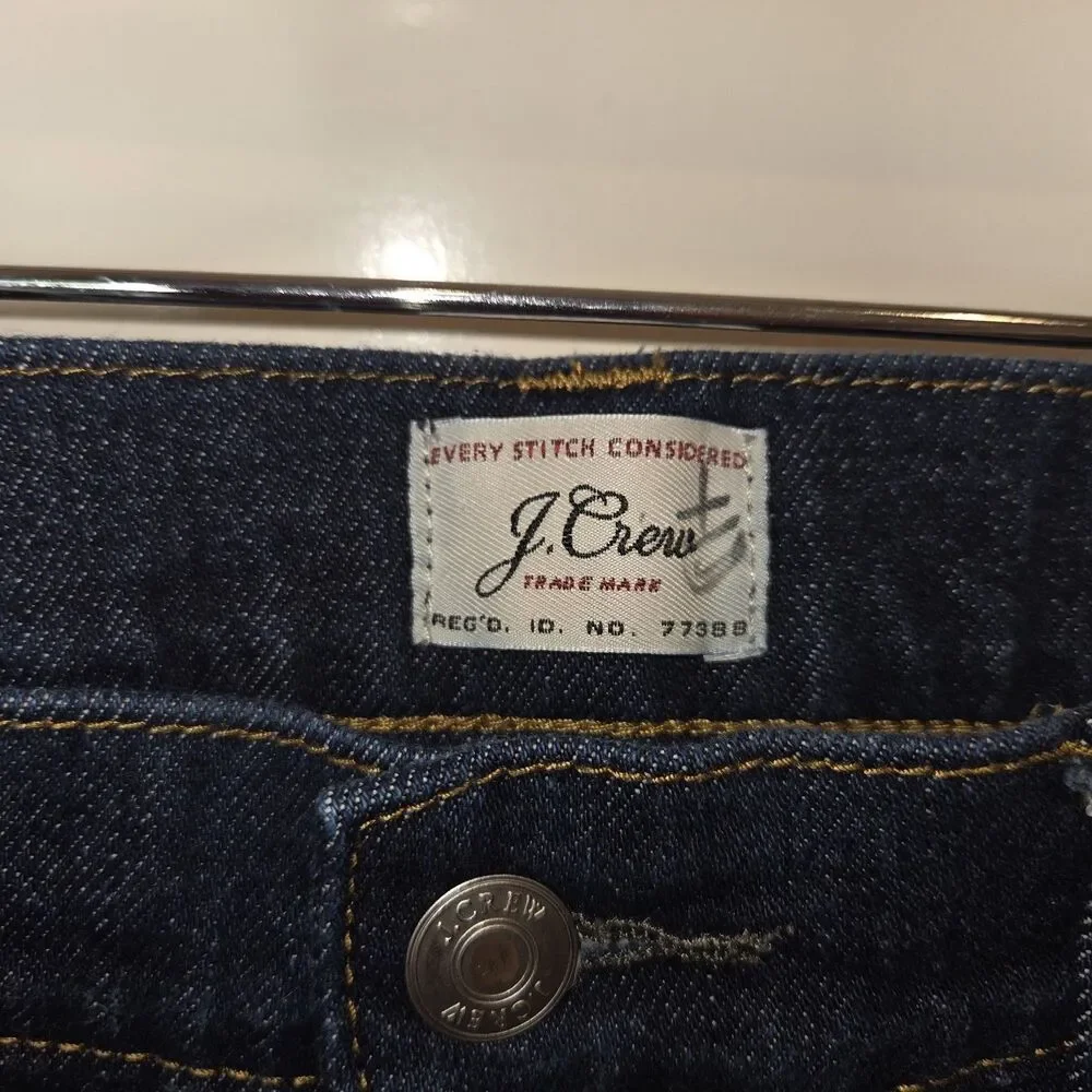 J.Crew 484 Slim Fit Jeans Dark Resin Wash Stretch Men’s Size 34x30 J5024